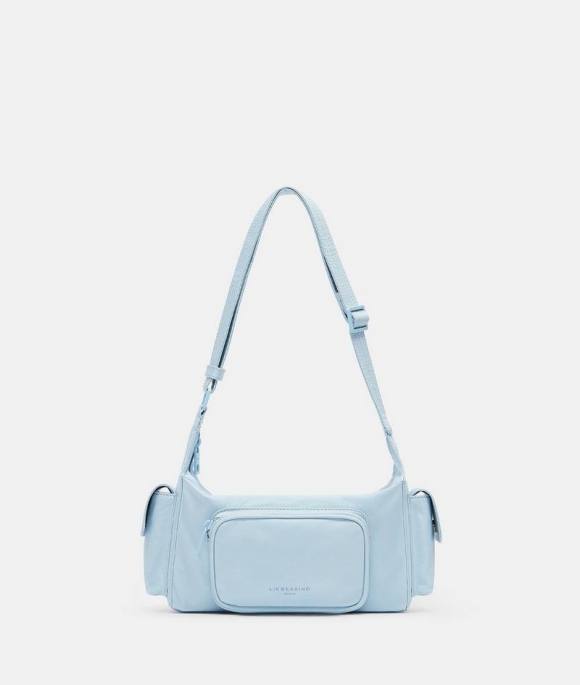 Liebeskind Nylon Lila Crossbody S - Hellblau
