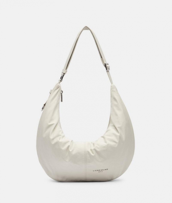 Liebeskind Nylon Moon Hobo M - Creme