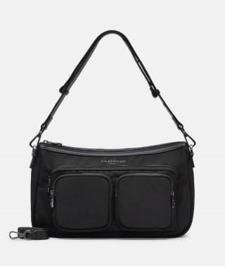 Liebeskind Nylon Maia Hobo M - Schwarz