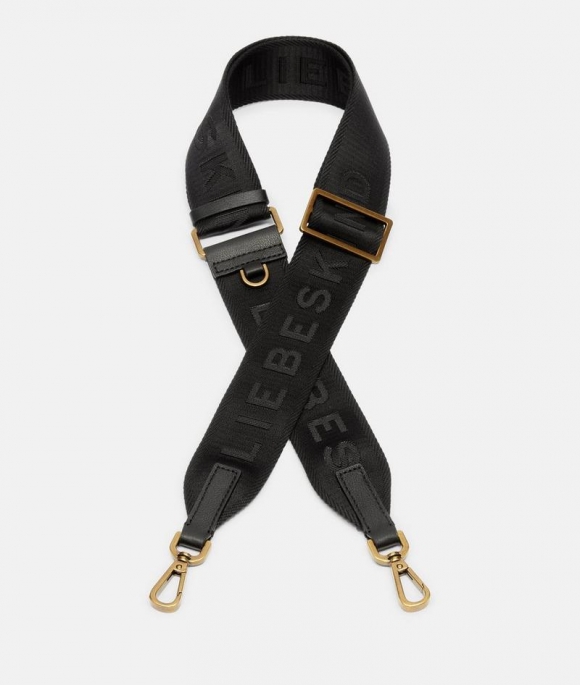 Liebeskind Schultergurt Mit Logo - Messing