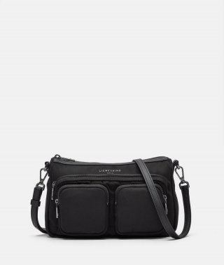 Liebeskind Nylon Maia Hobo S - Schwarz