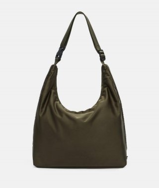 Liebeskind Nylon Hobo L - Olivgrün