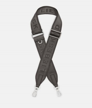 Liebeskind Schultergurt Mit Logo - Anthrazit