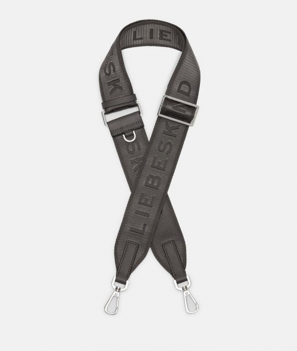 Liebeskind Schultergurt Mit Logo - Anthrazit