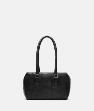 Liebeskind Monogram Kayla Satchel S - Schwarz