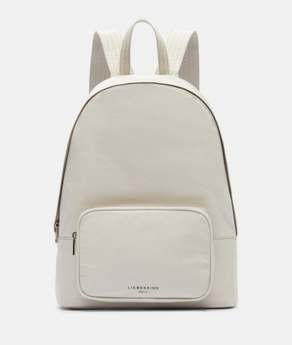 Liebeskind Nylon Lila Backpack L - Creme