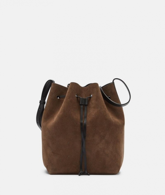Liebeskind Monogram Bucketbag M - Cognac