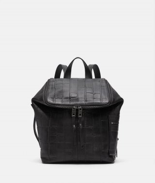 Liebeskind Monogram Hera Backpack M - Schwarz