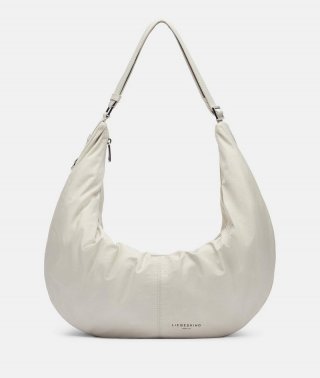 Liebeskind Nylon Moon Hobo L - Creme