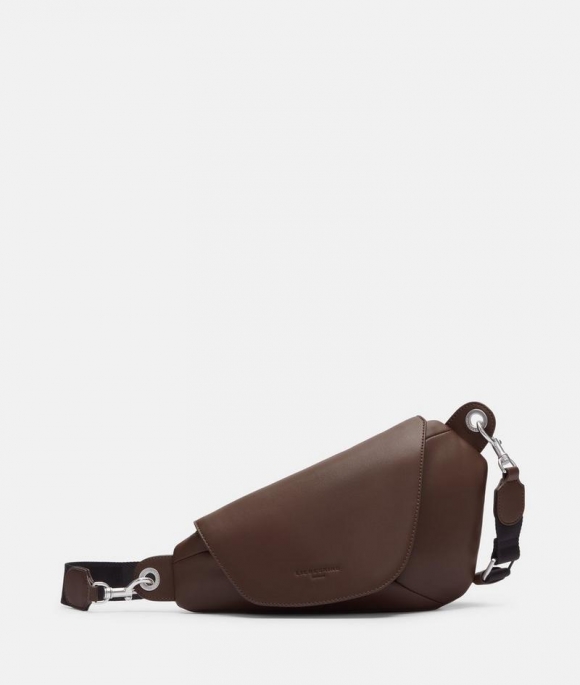 Liebeskind Oval Belt-bag S - Dunkelbraun