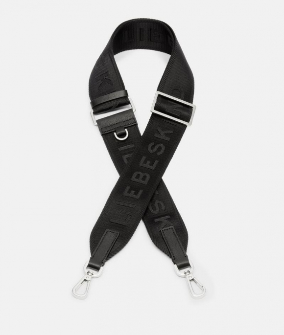 Liebeskind Schultergurt Mit Logo - Schwarz Liebeskind Schultergurt Mit Logo - Schwarz
