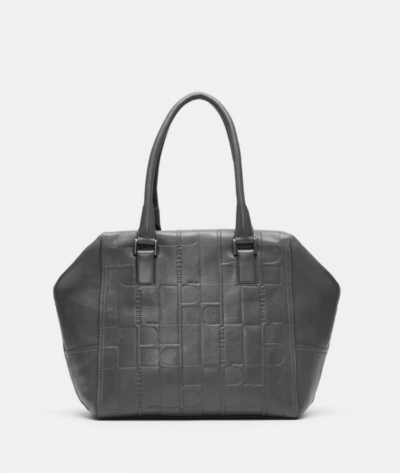 Liebeskind Monogram Kayla Satchel M - Grau