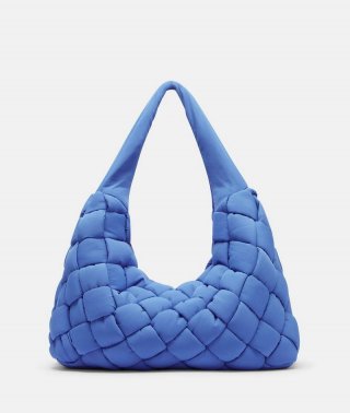 Liebeskind Nylon Bo Hobo L - Royalblau