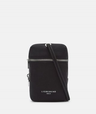 Liebeskind Nylon Mobile Pouch - Schwarz