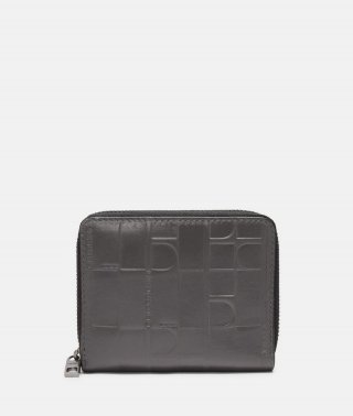 Liebeskind Monogram Conny Geldbörse M - Grau