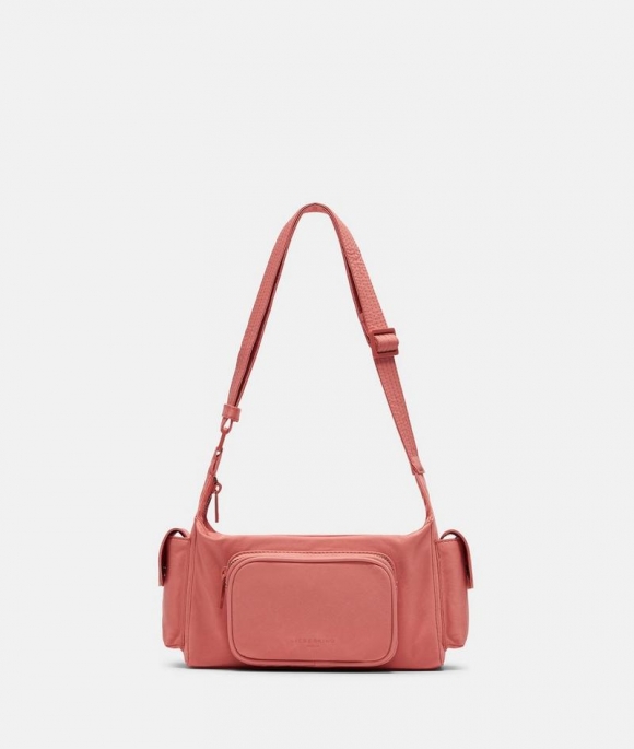 Liebeskind Nylon Lila Crossbody S - Koralle