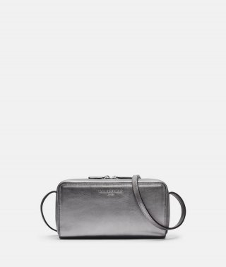 Liebeskind Metallic Crossbody Xs - Silber