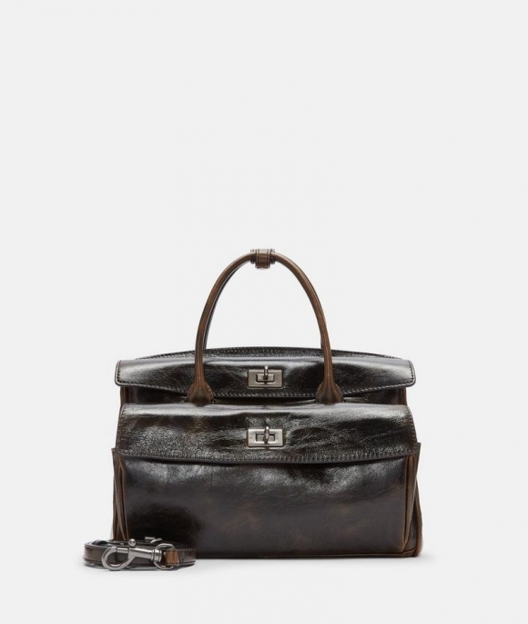 Liebeskind Archive Gloria Ii Satchel M - Dunkelbraun