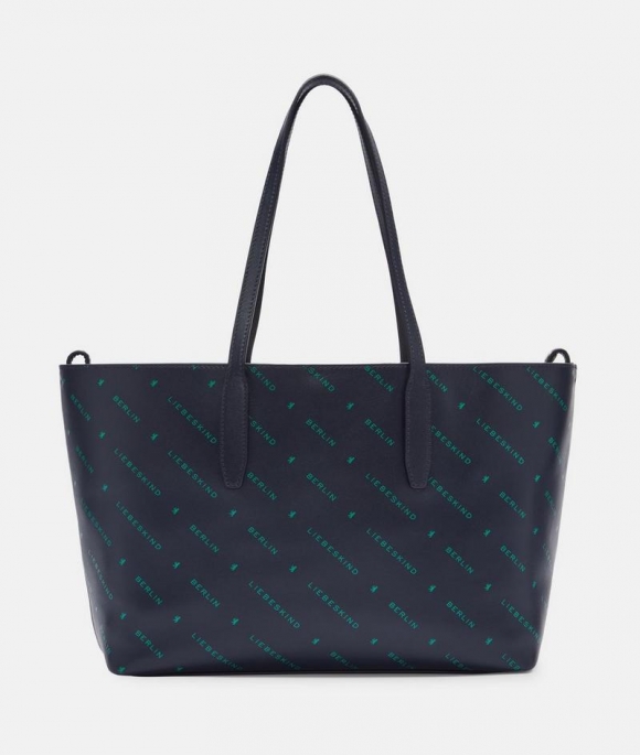 Liebeskind Monogram Shopper M - Navy Liebeskind Monogram Shopper M - Navy