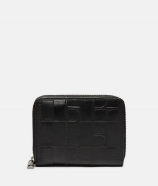 Liebeskind Monogram Conny Geldbörse M - Schwarz