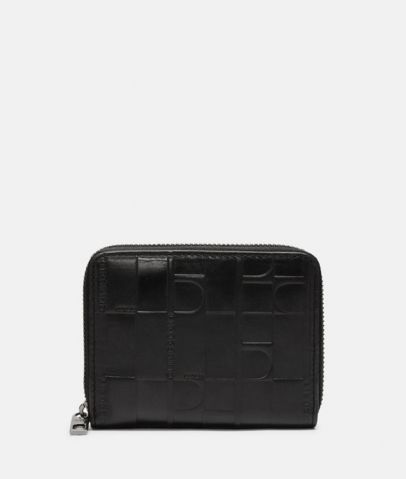 Liebeskind Monogram Conny Geldbörse M - Schwarz Liebeskind Monogram Conny Geldbörse M - Schwarz