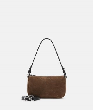 Liebeskind Monogram Crossbody Xs - Cognac