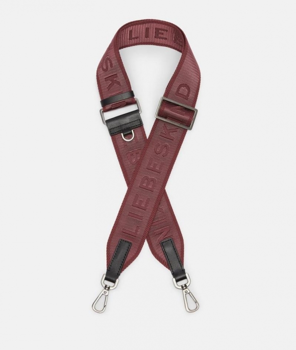 Liebeskind Schultergurt Mit Logo - Bordeaux Liebeskind Schultergurt Mit Logo - Bordeaux