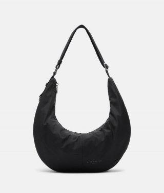 Liebeskind Nylon Moon Hobo M - Schwarz