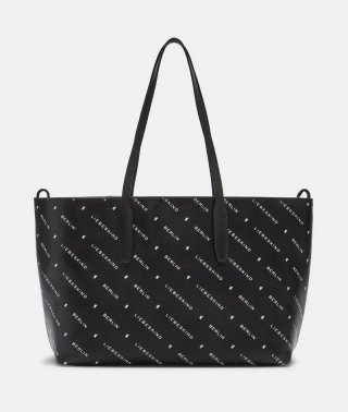 Liebeskind Monogram Shopper M - Schwarz