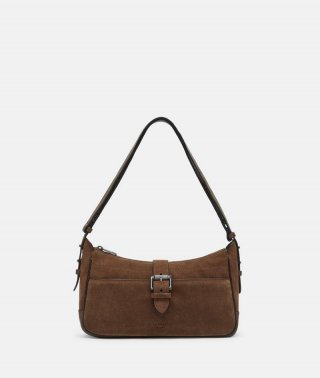 Liebeskind Ren Schultertasche S - Cognac