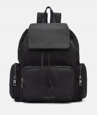 Liebeskind Nylon Maia Backpack M - Schwarz