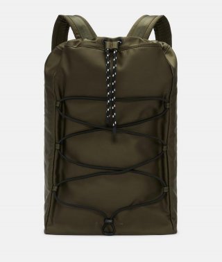 Liebeskind Nylon Backpack L - Olivgrün