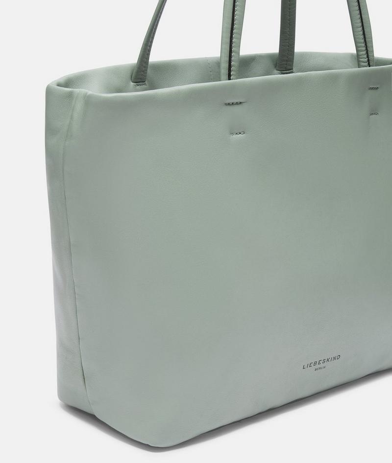 Liebeskind Hera Shopper L - Dunkles Salbeigrün