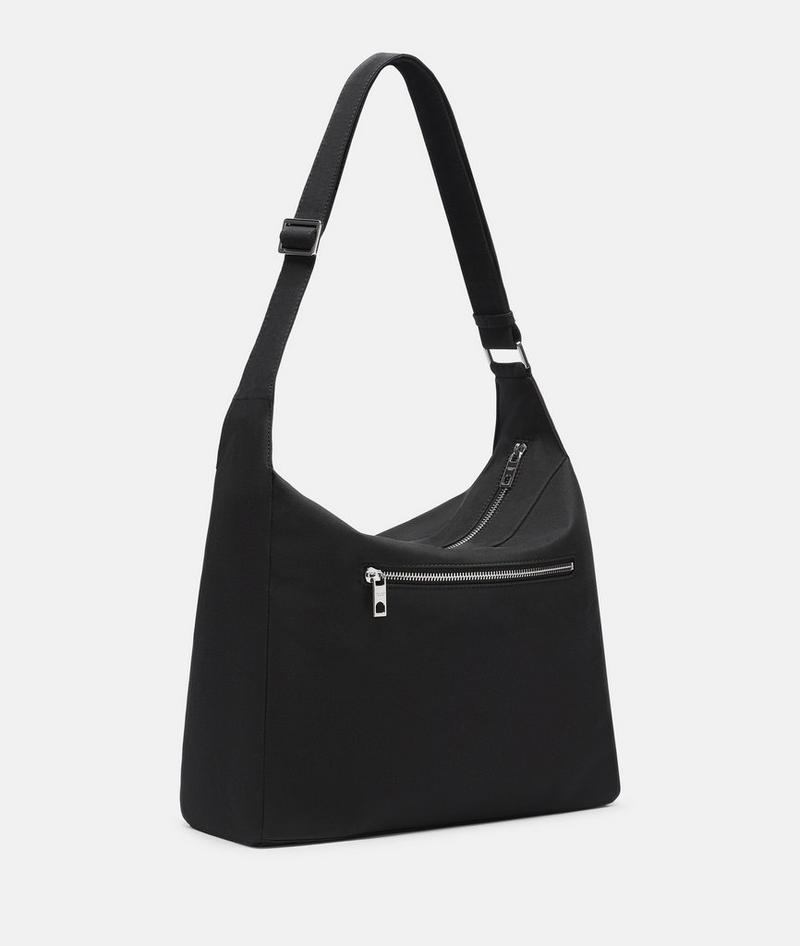 Liebeskind Nylon Hera Hobo M - Schwarz