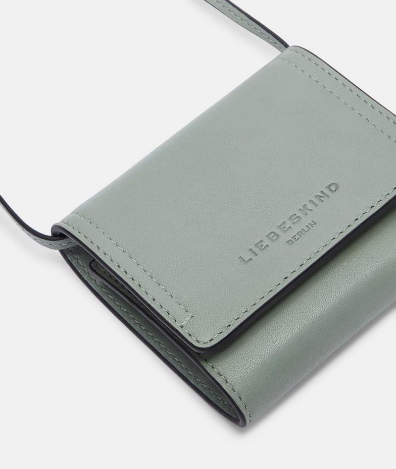 Liebeskind Ada Geldbörse M - Dunkles Salbeigrün