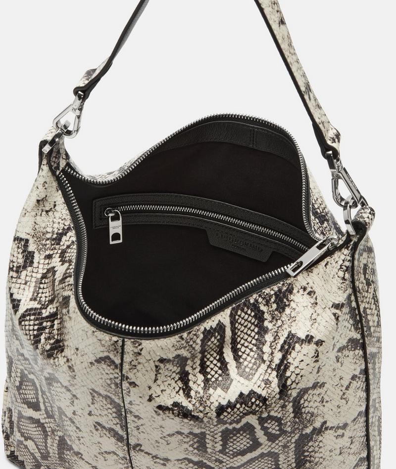 Liebeskind Snake Paris Hobo M - Steingrau