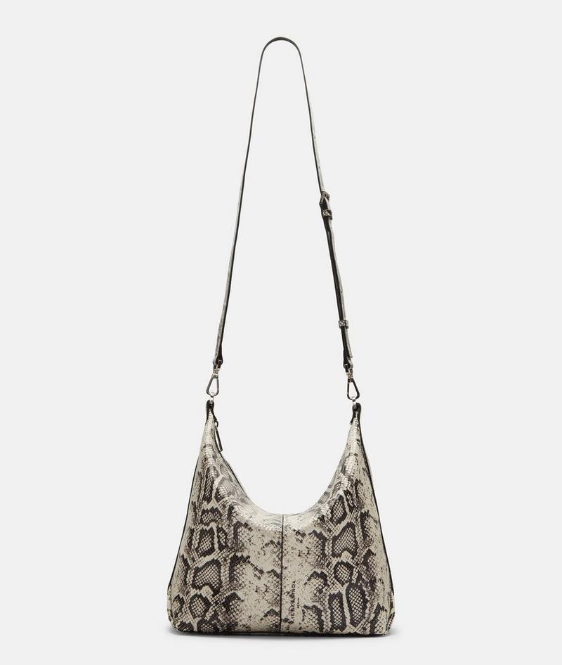Liebeskind Snake Paris Hobo M - Steingrau