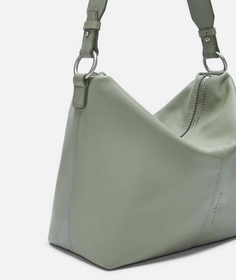 Liebeskind Aissa Hobo S - Helles Olivgrün