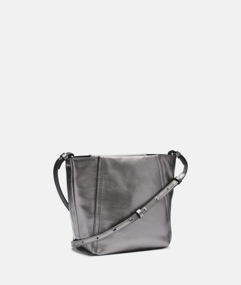 Liebeskind Metallic Chudy Hobo S - Silber