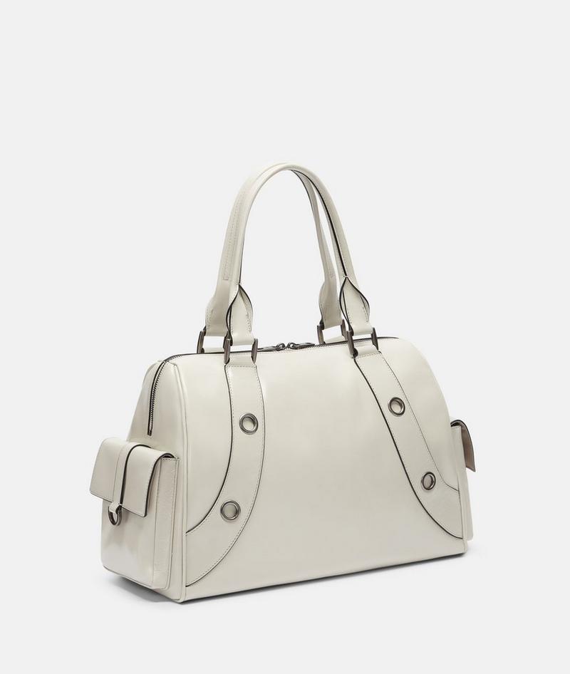 Liebeskind Archive Nika Satchel L - Creme