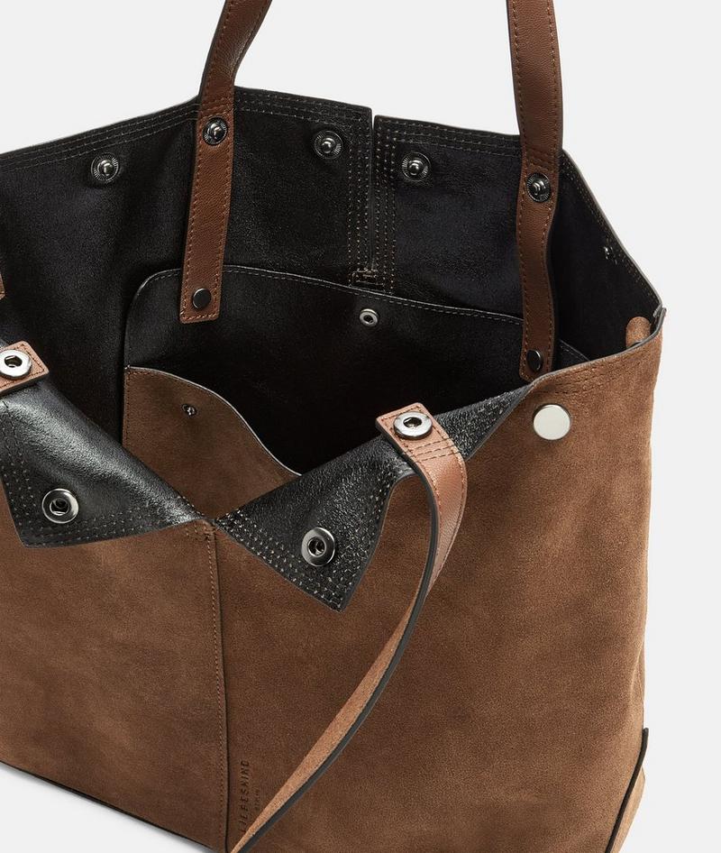 Liebeskind Rive Tote L - Cognac