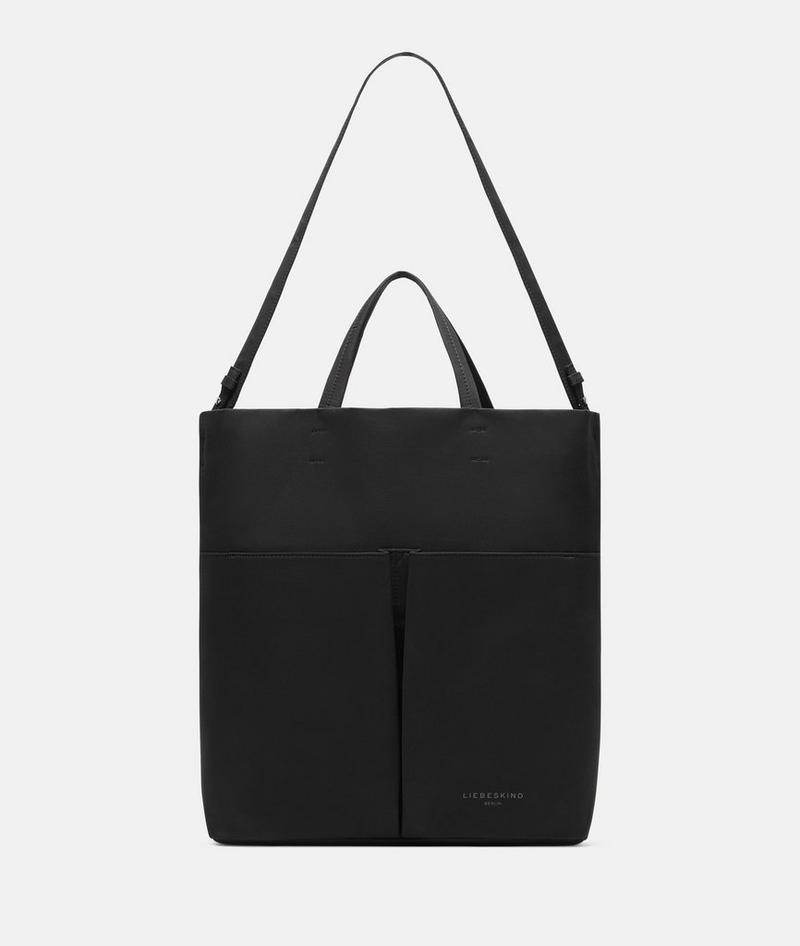 Liebeskind Nylon Hera Tote L - Schwarz