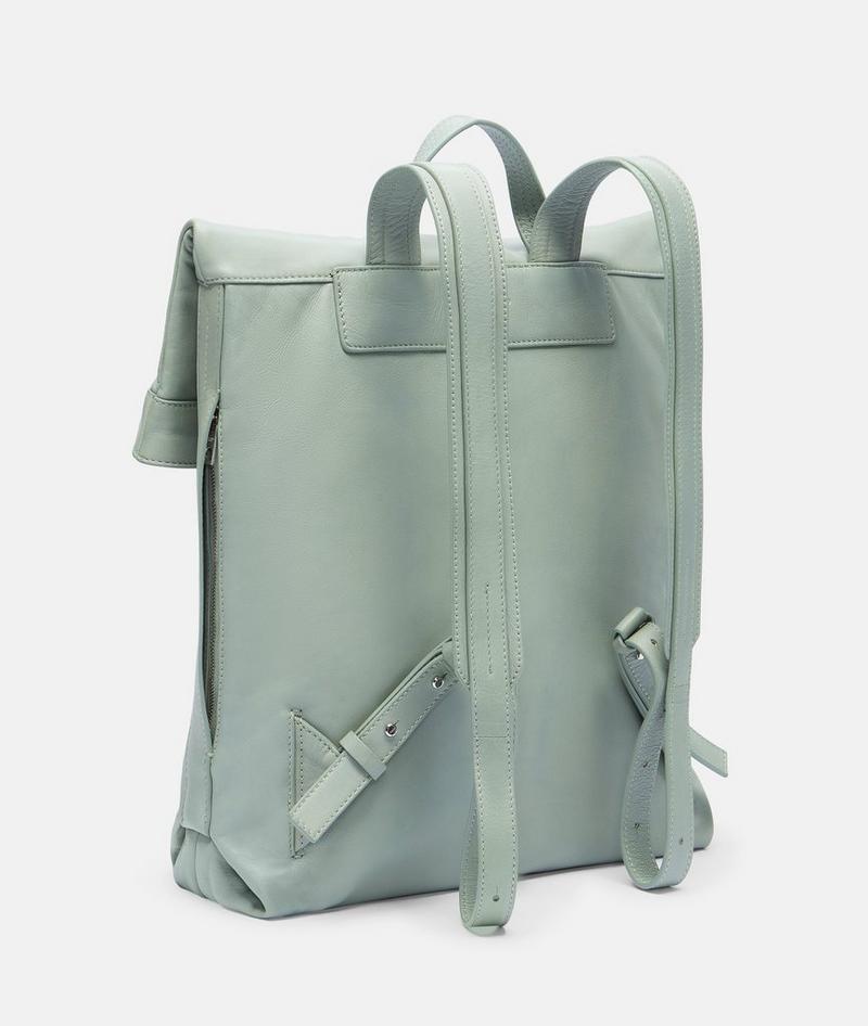 Liebeskind Elvira Backpack L - Dunkles Salbeigrün