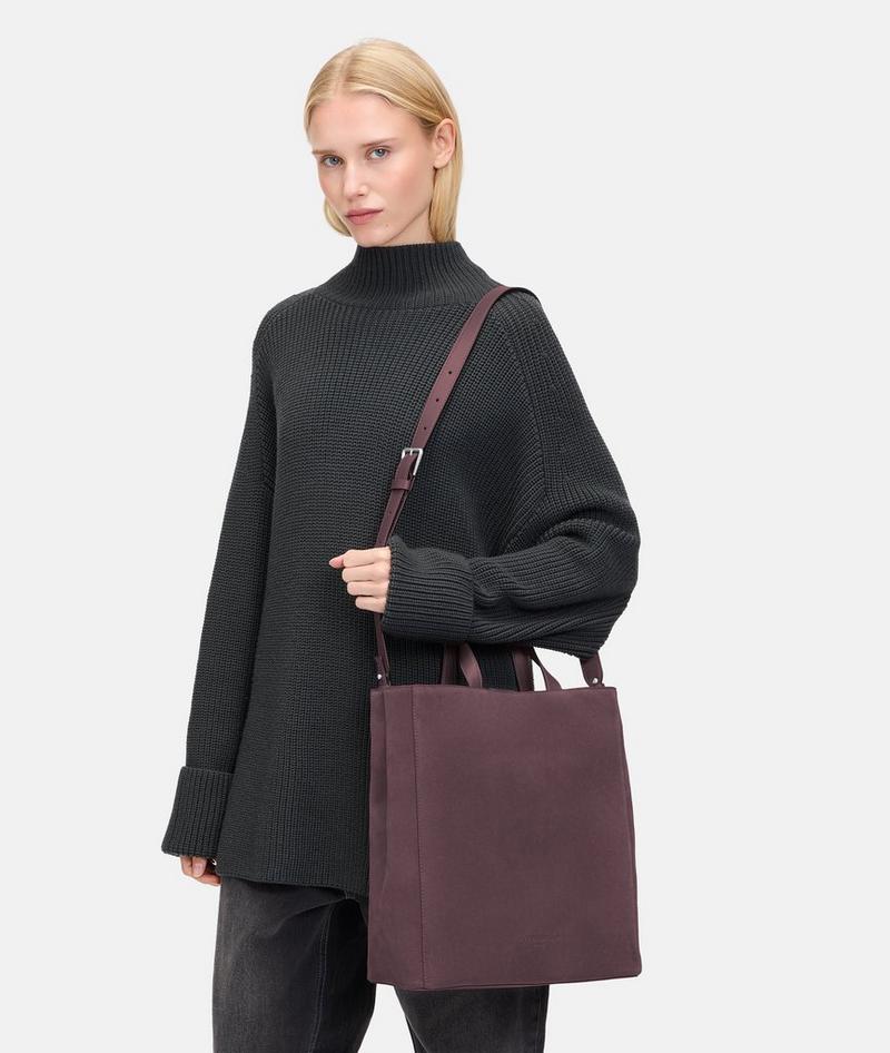 Liebeskind Paper Bag M - Bordeaux