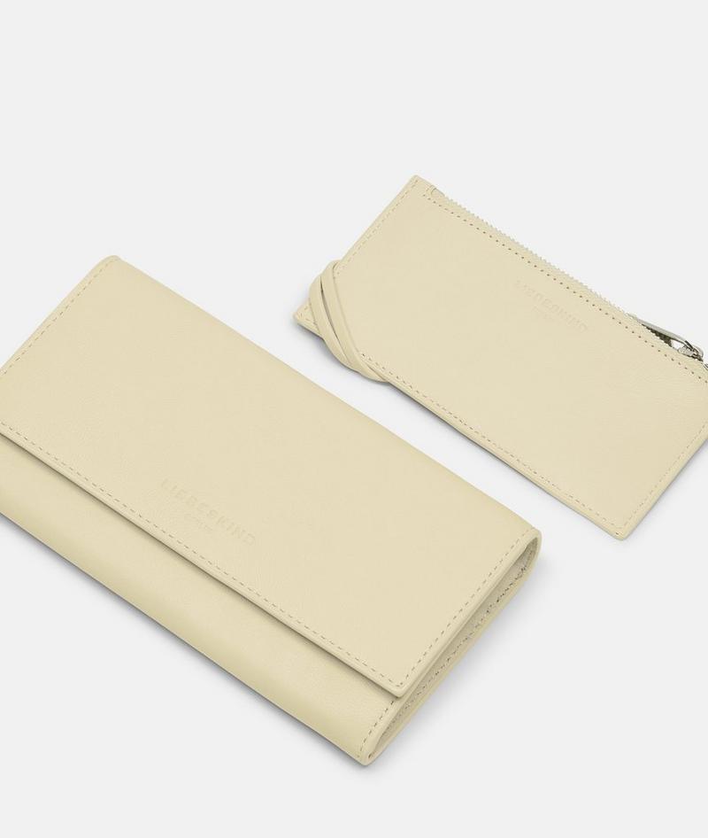 Liebeskind Valentina Geldbörse L - Hellgelb
