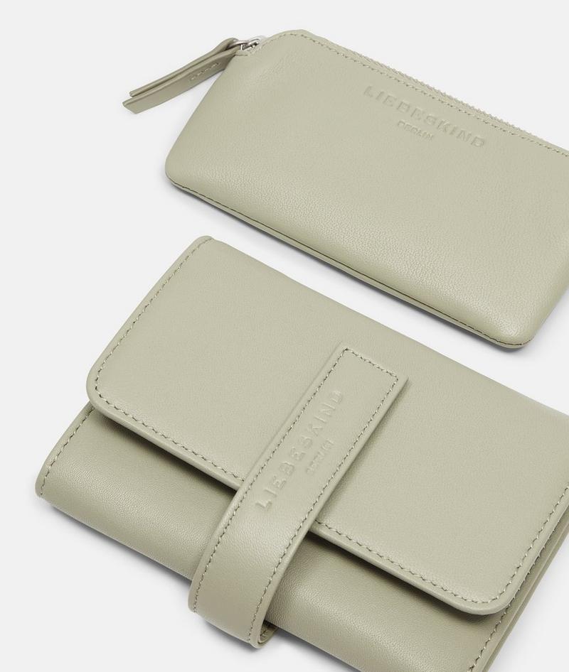 Liebeskind Kate Geldbörse M - Helles Olivgrün