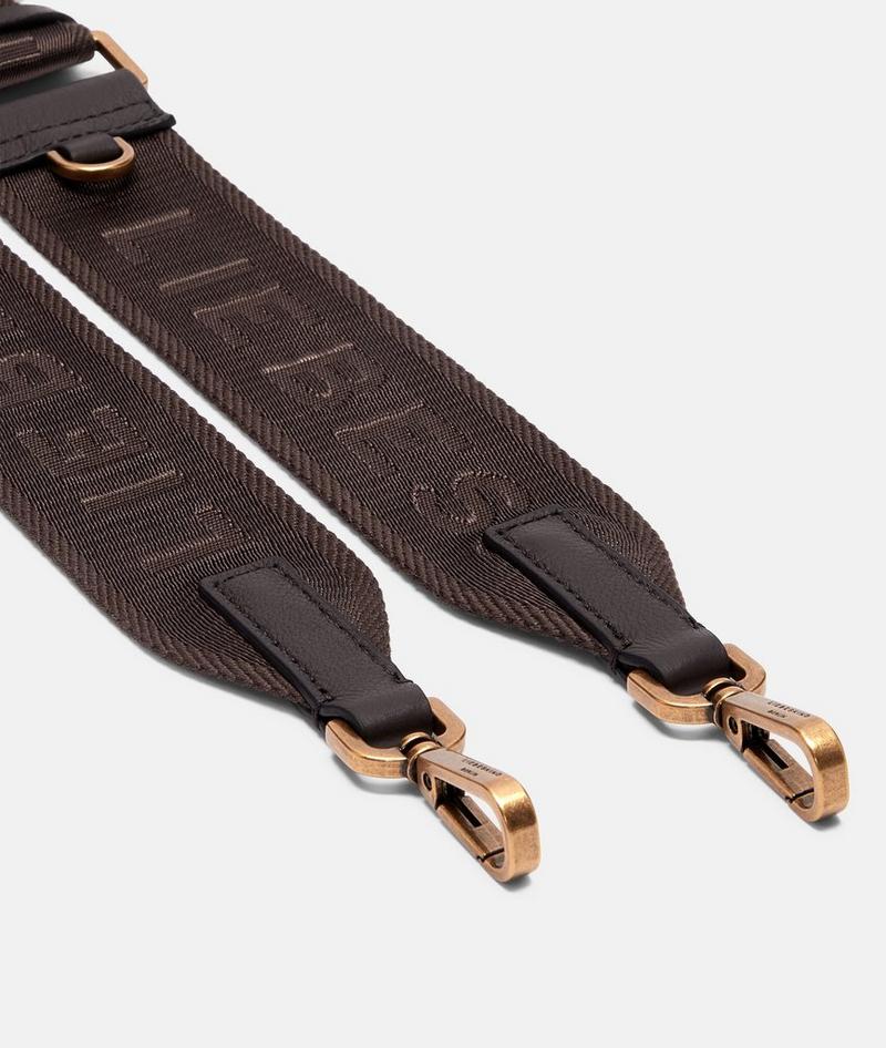 Liebeskind Schultergurt Mit Logo - Mokka