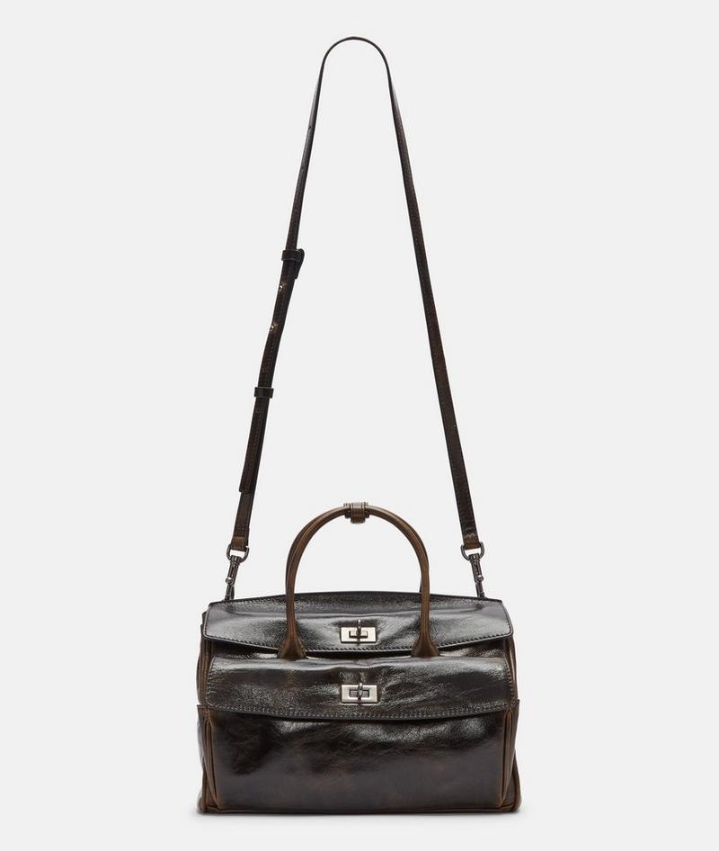 Liebeskind Archive Gloria Ii Satchel M - Dunkelbraun