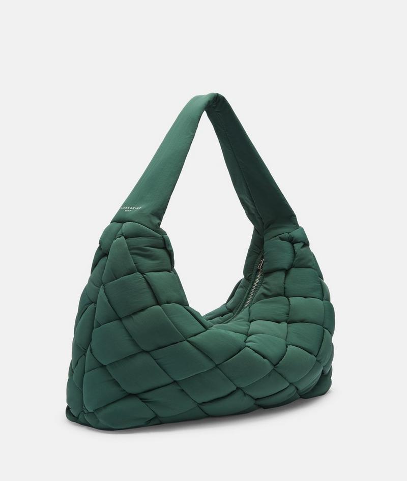 Liebeskind Nylon Bo Hobo L - Petrol