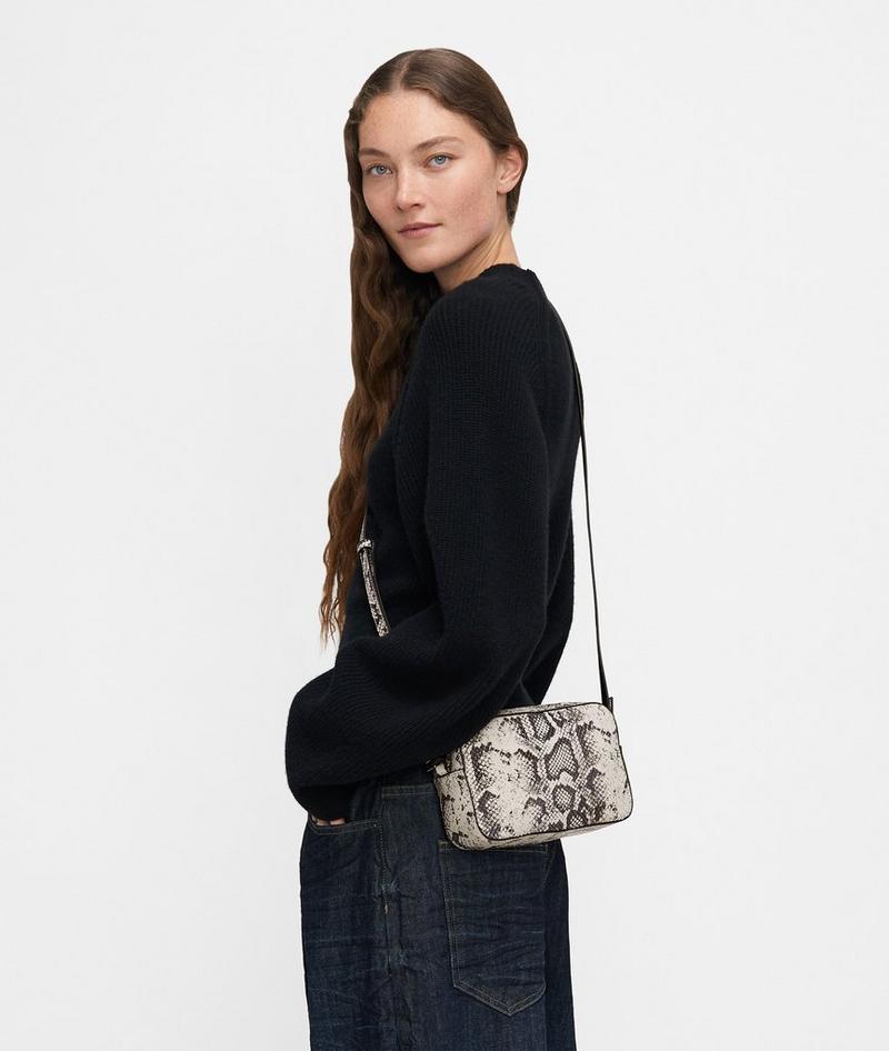 Liebeskind Snake Ella Camera-bag S - Steingrau